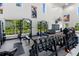This modern fitness center offers a variety of equipment, natural light, and a motivating atmosphere at 3355 Hilltop Cir, Bradenton, FL 34211