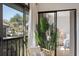 Balcony showcasing views of the neighborhood, enhancing the living experience with outdoor access at 4411 46Th W Ave # 201, Bradenton, FL 34210