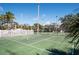 Well maintained basketball court with ample lighting, enhancing its usability and appeal at 4411 46Th W Ave # 201, Bradenton, FL 34210