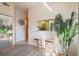 Bright living space with bar stool seating and mirror to make the room feel spacious at 4411 46Th W Ave # 201, Bradenton, FL 34210