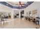 Expansive lobby with multiple seating areas, providing ample space for residents and guests at 4411 46Th W Ave # 201, Bradenton, FL 34210