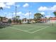 A vibrant tennis court provides opportunities for recreation and a healthy lifestyle in this community at 4411 46Th W Ave # 201, Bradenton, FL 34210