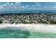 Scenic aerial view of a coastal community with beach access and ocean views at 5415 13Th Avenue W Dr, Bradenton, FL 34209