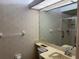 Neutral bathroom with a shower and tub combo at 5803 Garden Lakes Palm, Bradenton, FL 34203