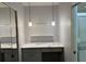 Built-in office nook with ample desk space and a bathroom nearby at 5803 Garden Lakes Palm, Bradenton, FL 34203