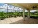 Enjoy outdoor living in this screened lanai with views of the pond, perfect for relaxing and entertaining at 7364 47Th Avenue E Cir, Bradenton, FL 34203