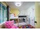 bedroom with playful decor, bunk beds, and a colorful ball pit at 8709 9Th Nw Ave, Bradenton, FL 34209