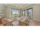 Open living area with oversized windows that allow the natural light to illuminate the space and offer verdant views at 15315 Anchorage Pl, Lakewood Ranch, FL 34202