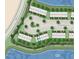 Aerial view of the community layout with manicured landscaping and lakeside homes at 16538 San Nicola Pl, Bradenton, FL 34211