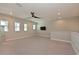Bright loft featuring carpeting, recessed lighting, and ceiling fan, ready for relaxation or entertainment at 17110 Verona Pl, Bradenton, FL 34202