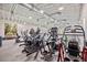 Well-lit gym featuring multiple elliptical machines and treadmills for cardio workouts at 17209 Barnwood Pl, Bradenton, FL 34211