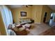 Cozy living room featuring plush seating and lots of natural light at 17215 Berwin Ave, Port Charlotte, FL 33948