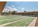 Outdoor shuffleboard courts with covered pavilion, perfect for active community living at 204 Aspen St, Englewood, FL 34223