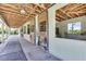 Well-maintained horse stables feature wooden doors, individual stalls, and ample space at 21210 77Th E Ave, Bradenton, FL 34202