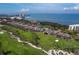 Scenic aerial view showcasing Harbour Oaks' waterfront location and proximity to the Gulf of Mexico at 2155 Harbourside Dr # 804, Longboat Key, FL 34228
