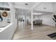 Bright dining room features wood floors and lots of natural light at 2155 Harbourside Dr # 804, Longboat Key, FL 34228
