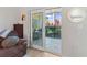 Outdoor patio with patio furniture and garden views at 2415 Bayshore Gardens Pkwy # 2, Bradenton, FL 34207