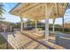 Community pavilion with picnic table and dog wash station providing convenient outdoor amenities at 2920 Oriole Dr, Sarasota, FL 34243