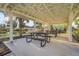 Community pavilion with picnic tables offers a relaxing outdoor gathering space for residents at 2920 Oriole Dr, Sarasota, FL 34243