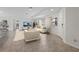 Stylishly furnished living room featuring modern décor and plenty of natural light at 3362 Howell Pl, Sarasota, FL 34232