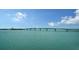 View of the beautiful bridge on a bright sunny day over serene blue water at 350 Golden Gate Pt # 61, Sarasota, FL 34236