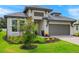 Charming single-Gathering home boasting a manicured lawn, tasteful landscaping, and a two-car garage at 3621 Wild Blossom Pl, Parrish, FL 34219