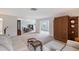 Open-concept living and dining area with ample space and natural light, ideal for gatherings and everyday living at 3641 Somerville Dr # 1506, Sarasota, FL 34232