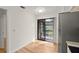 Bright dining area with sliding glass doors leading to a balcony at 4333 Trails Dr # 10-1, Sarasota, FL 34232