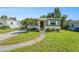 Inviting single-story home with a well-manicured lawn, mature tree, and quaint facade at 5028 Oxford N Ave, St Petersburg, FL 33710
