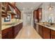 Spacious kitchen with granite countertops, stainless steel appliances, and ample cabinet space at 584 Mast Dr, Bradenton, FL 34208