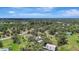 Scenic view of properties nestled among mature trees, with expansive acreage and winding roads at 6633 Old Ranch Rd, Sarasota, FL 34241
