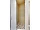 Tiled shower stall with glass door and tiled floor at 6633 Old Ranch Rd, Sarasota, FL 34241