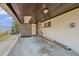 The carport has room for parking and storing items at 6707 Northampton Pl, Bradenton, FL 34207