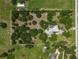 Lush acreage featuring a well-maintained home site shaded by mature trees in a tranquil setting at 7343 Palomino Trl, Sarasota, FL 34241