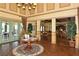 Welcoming building lobby provides a grand entrance with ample seating and a well-decorated reception area at 7915 115Th E Ave, Parrish, FL 34219