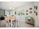 Breakfast area with natural light and backyard view, adjacent to the kitchen at 13804 Woodbridge Ter, Lakewood Ranch, FL 34211