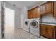 Well-equipped laundry room with sink and modern appliances at 14901 17Th E Ave, Bradenton, FL 34212