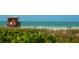 View of a Lifeguard Stand overlooking a serene beach landscape on the coast at 1732 6Th St, Sarasota, FL 34236