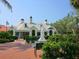 Charming commercial building with manicured landscaping and brick pathway in an inviting neighborhood at 1732 6Th St, Sarasota, FL 34236