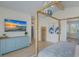 This bedroom is beautifully appointed and offers plenty of natural light and space at 227 S Harbor Dr, Holmes Beach, FL 34217