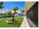 Beautiful backyard with lush lawn, dock and canal access, perfect for waterfront living at 3715 Bamboo Ter, Bradenton, FL 34210