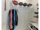 Organized walk-in closet with wire shelving, offering ample storage space for clothes and accessories at 4324 Dairy Ct, Lakewood Ranch, FL 34211