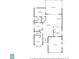 Detailed floor plan showcasing layout of the home, including bedroom and living areas at 4330 Beekman Pl # 103, Sarasota, FL 34235