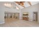 Light-filled living space with high ceilings and exposed beams, showcasing an open-concept design at 444 S Polk Dr, Sarasota, FL 34236