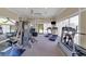 Bright community gym with modern equipment and large windows at 5179 Cantabria Crst, Sarasota, FL 34238