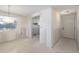 Interior of a home undergoing renovations, showing plaster walls, door and window fixtures at 564 Spanish N Dr, Longboat Key, FL 34228