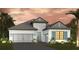 Beautiful single-Gathering home boasting a two-car garage, white exterior, and lovely tropical landscaping at 6204 Isla Del Ray Ave, Sarasota, FL 34240