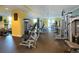 Fully-equipped fitness center with a variety of modern exercise machines and equipment at 800 N Tamiami Trl # 405, Sarasota, FL 34236