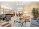 Spacious lounge area with comfortable seating and elegant decor at 800 N Tamiami Trl # 405, Sarasota, FL 34236