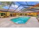 Amazing screened-in pool and jacuzzi area, perfect for entertaining! at 8717 Misty Creek Dr, Sarasota, FL 34241